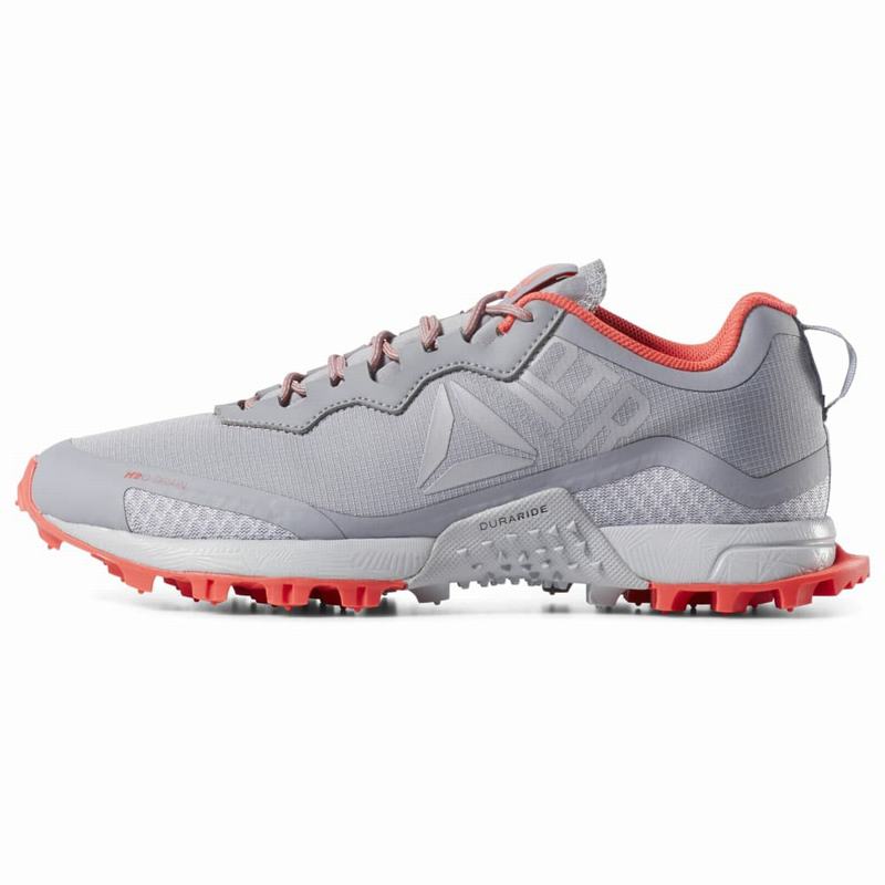 Adidasi Alergare Reebok All Terrain Craze Dama Gri/Rosii Romania QW2697LE